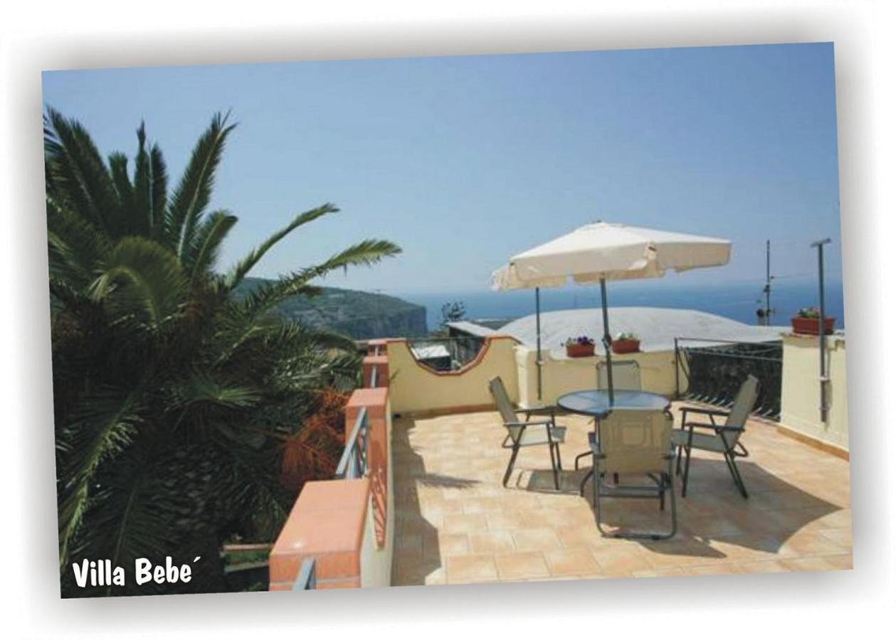Villa Bebe' Vico Equense Bagian luar foto